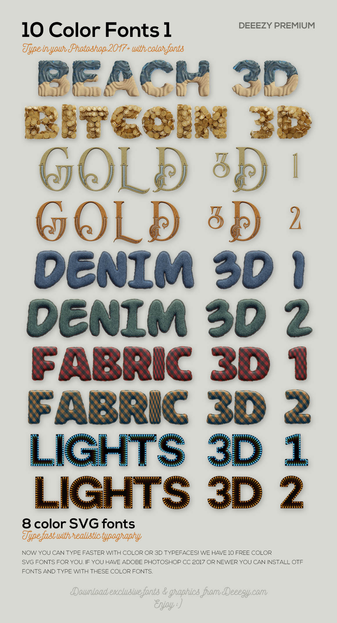 10 Color SVG Fonts 1