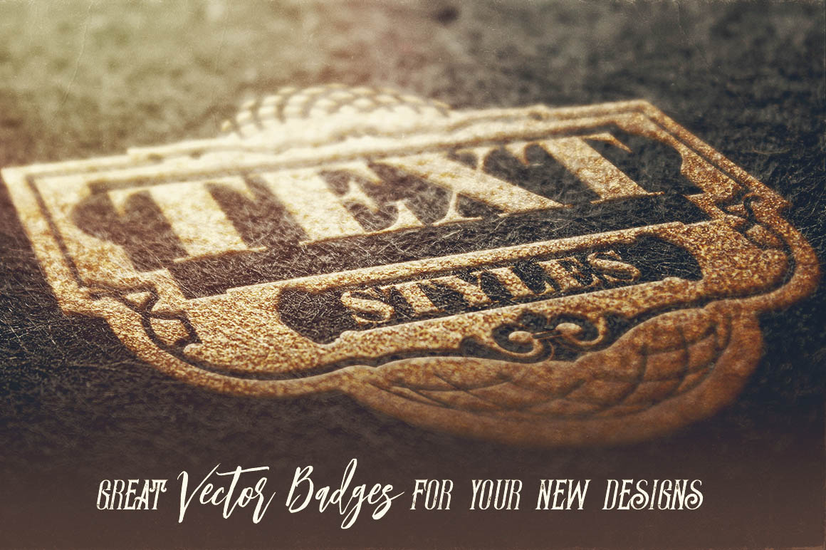 10 Free Vintage Badges 2