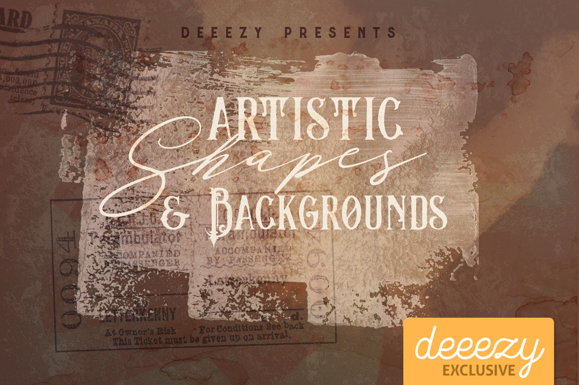 Free Artistic Shapes & Backgrounds