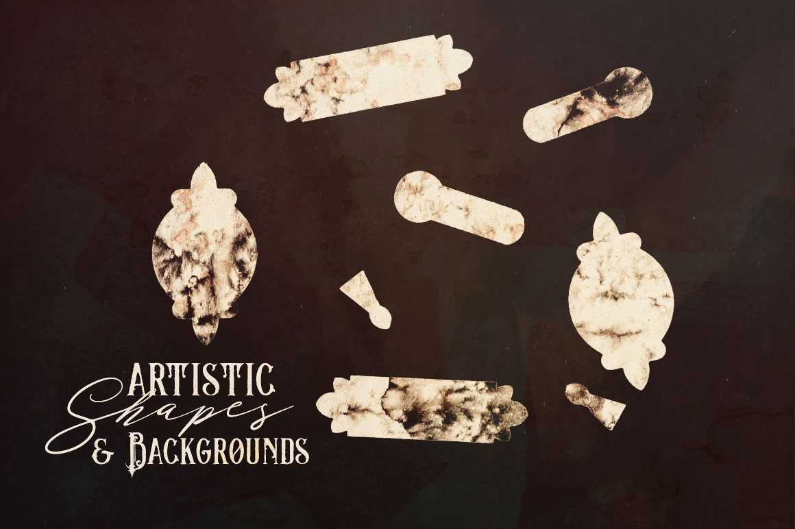 Free Artistic Shapes & Backgrounds