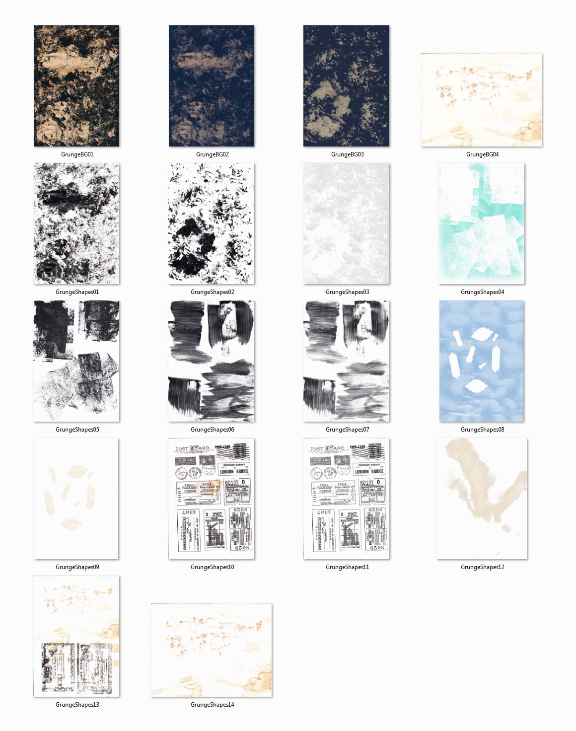 Free Artistic Shapes & Backgrounds