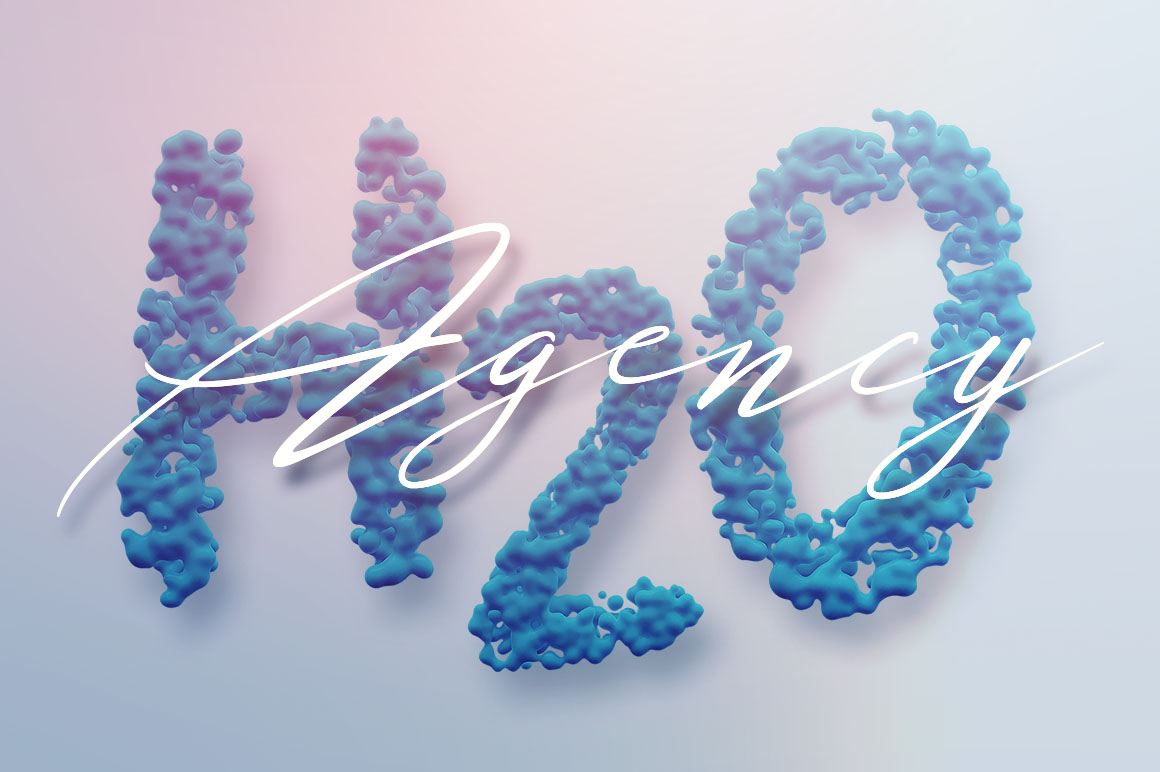 Milky Way - 3D Lettering