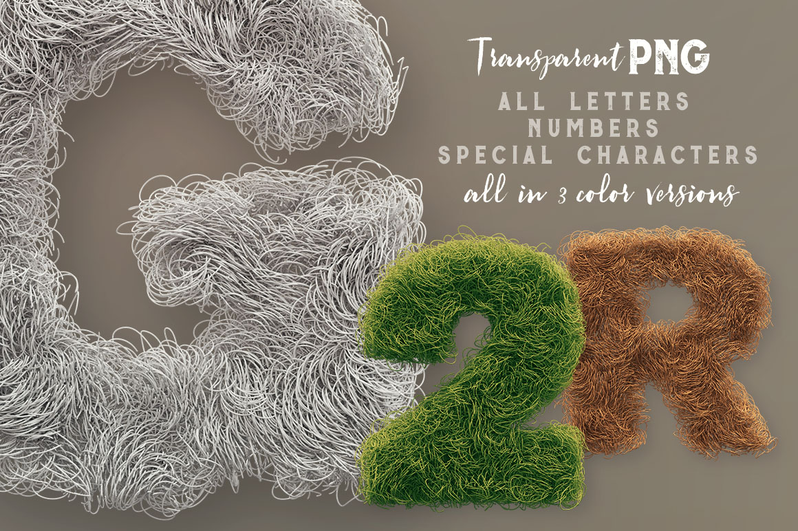 Bold & Furry – 3D Lettering