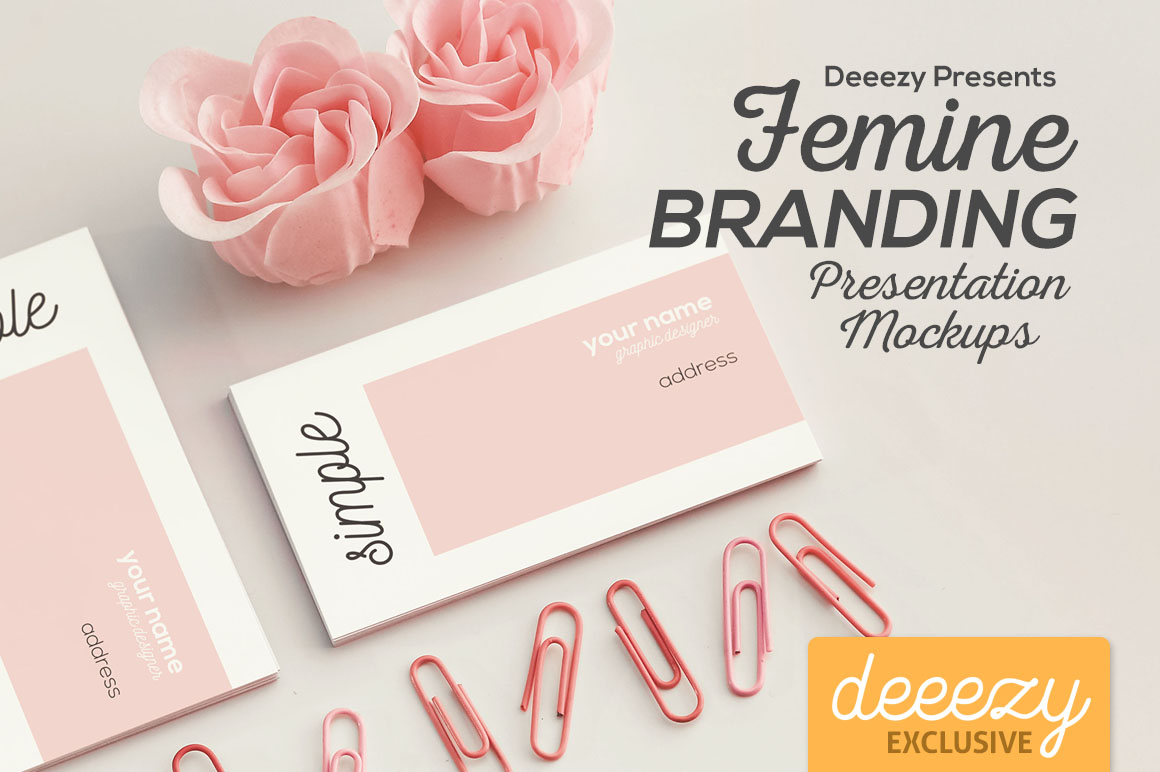 Download Free Femine Branding Mockups | Deeezy