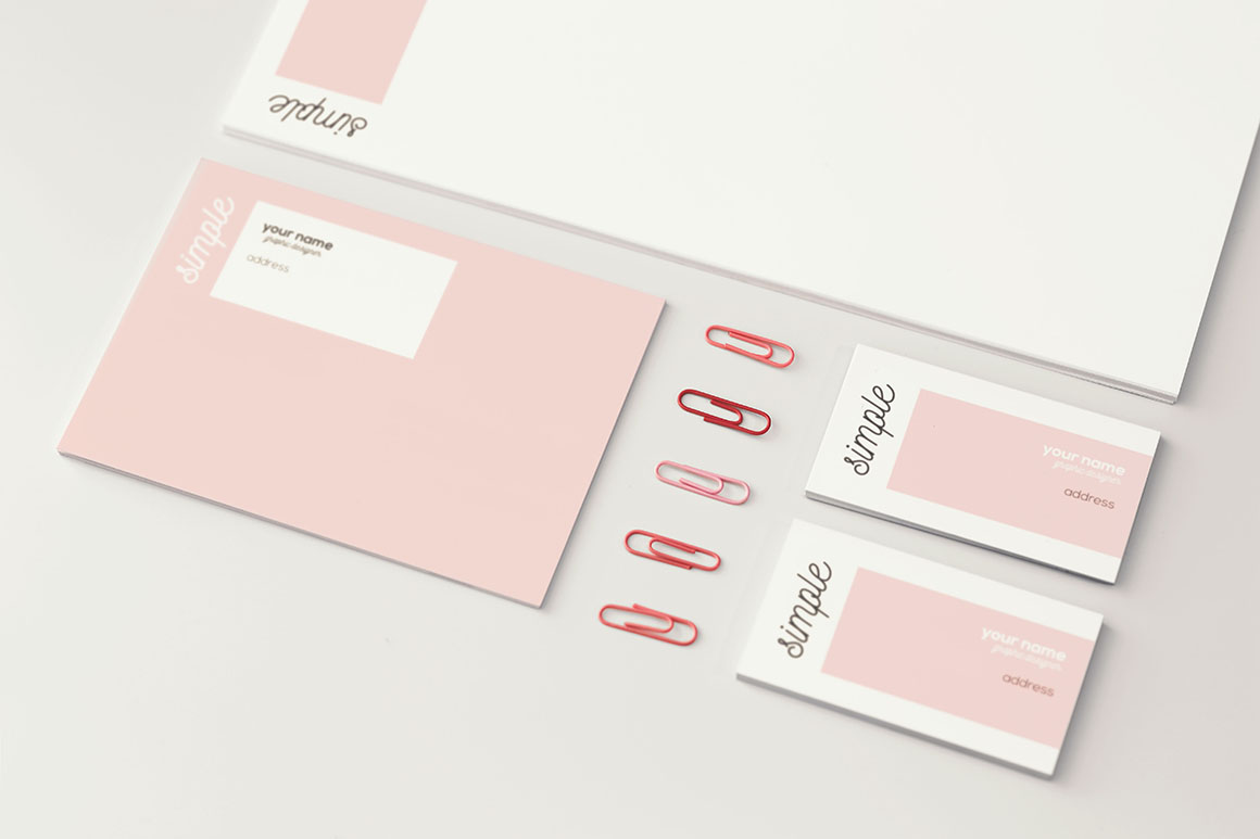 Free Femine Branding Mockups