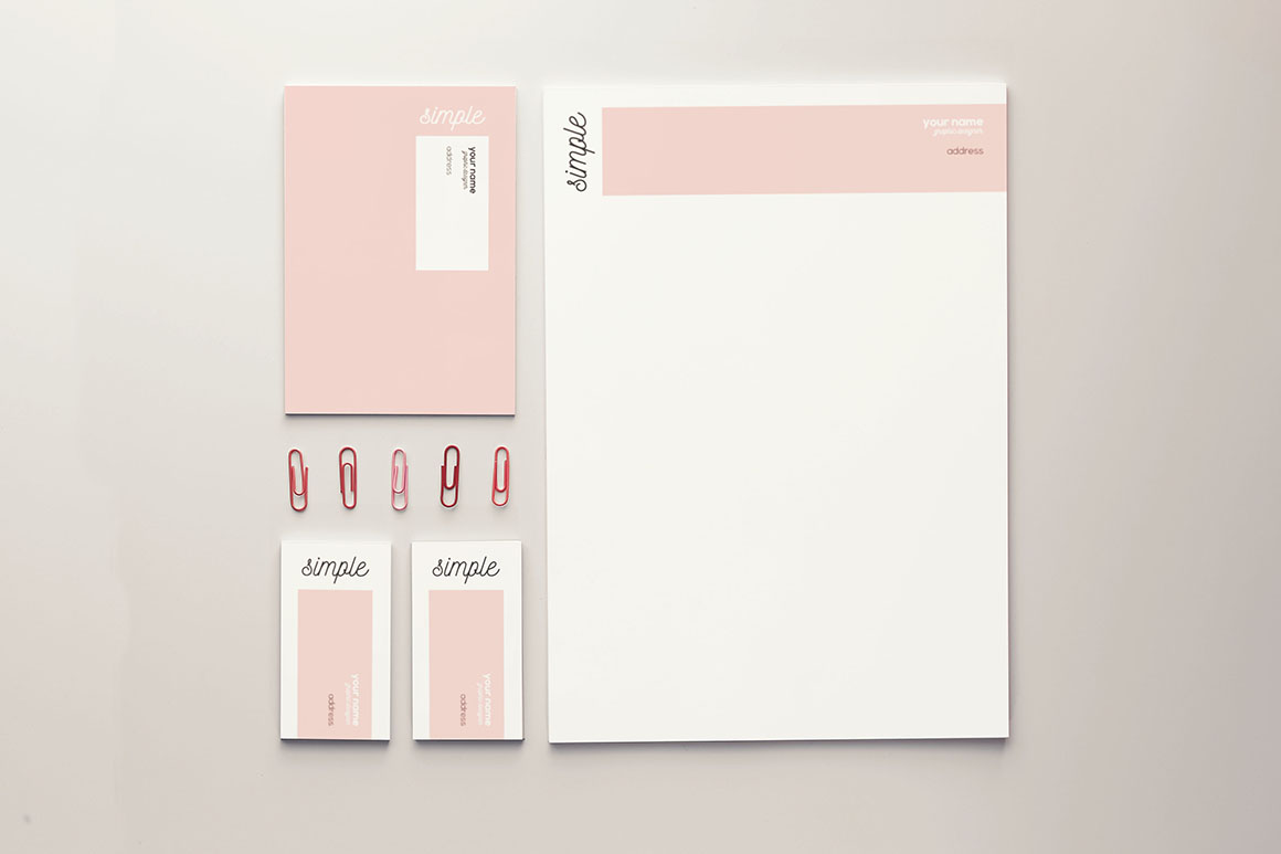 Free Femine Branding Mockups