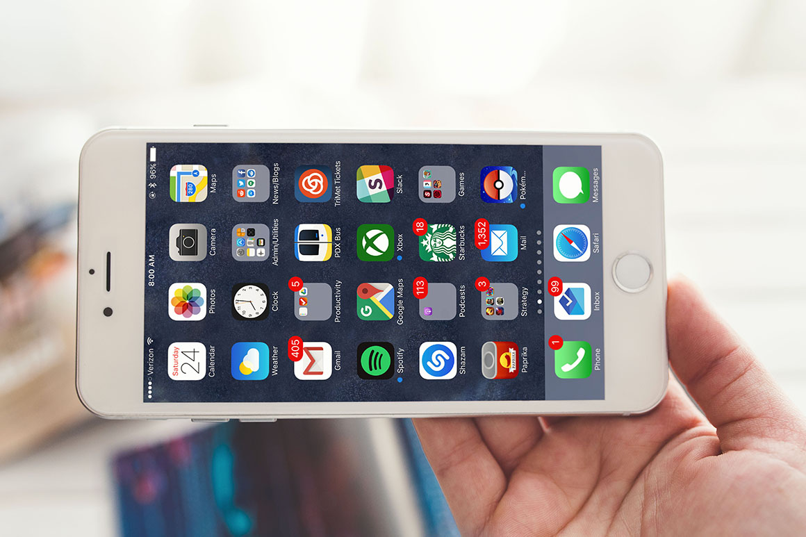 Free Phone in Hands Mockups