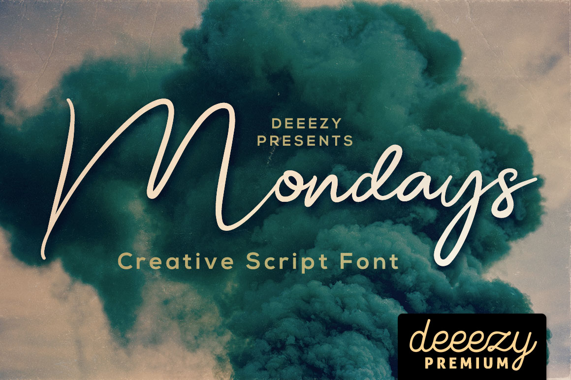 Mondays Script Font