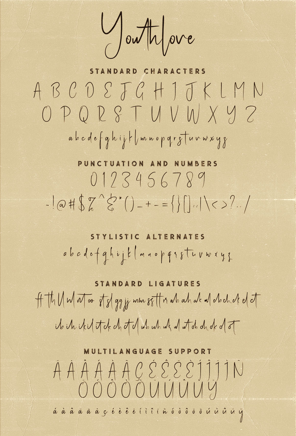 Youthlove Script Font