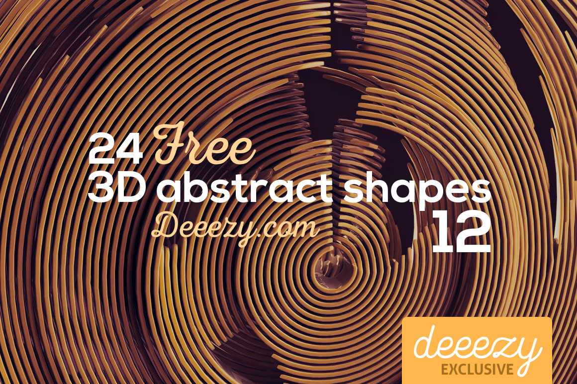 3D Abstract Shapes 12