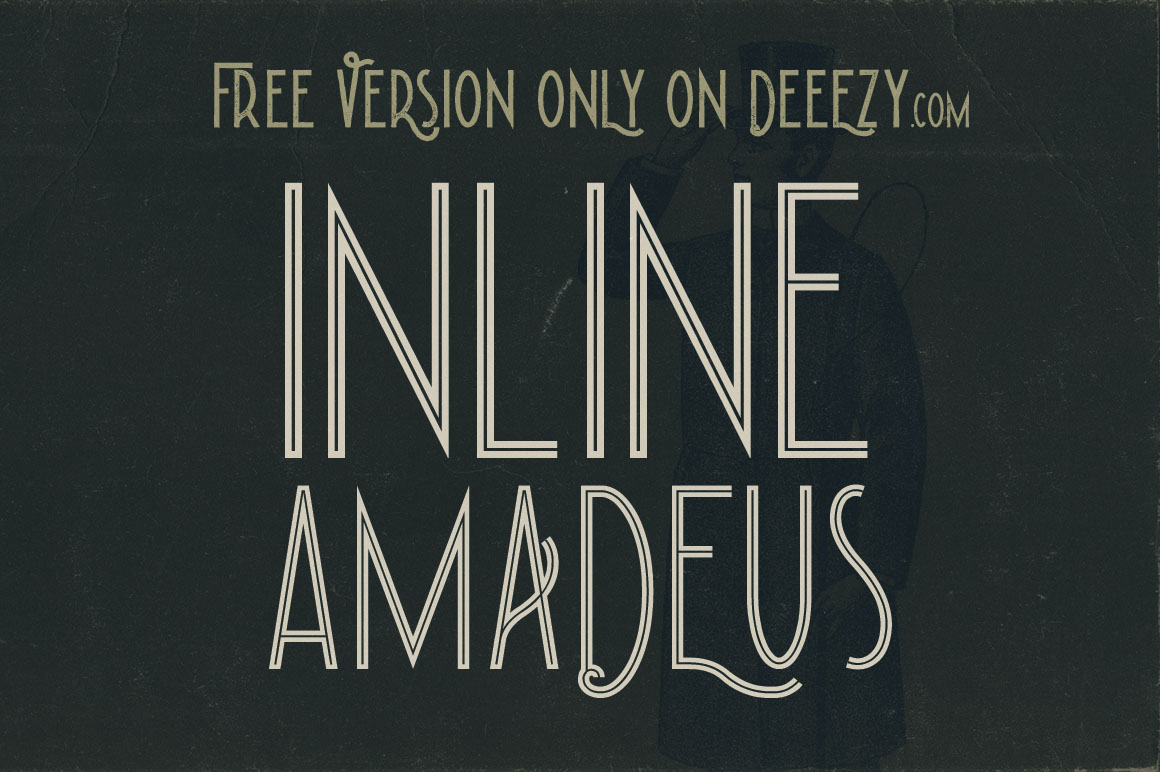 Amadeus Inline - Free Font