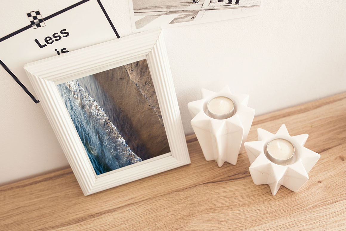 Photo in Frame - Free Mockups