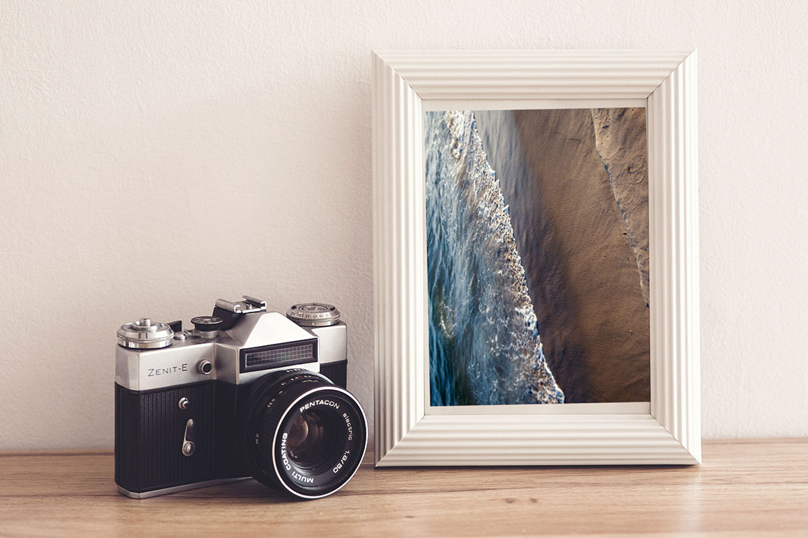 Photo in Frame - Free Mockups