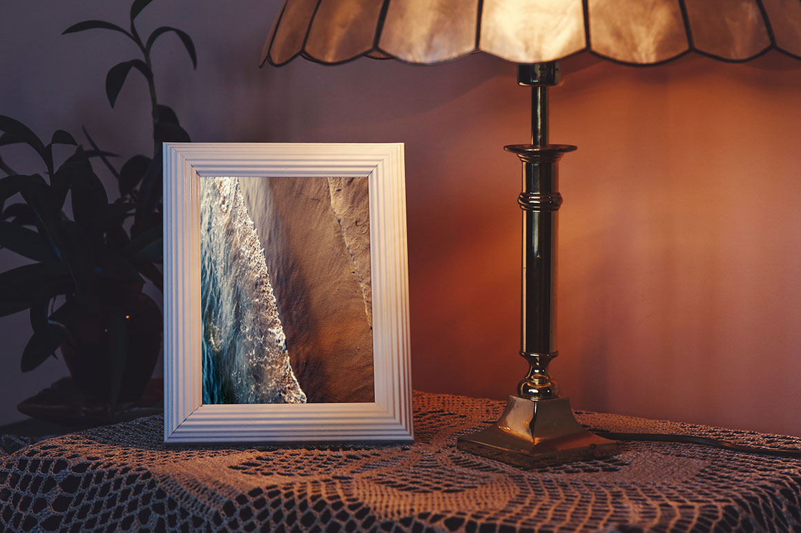 Photo in Frame - Free Mockups