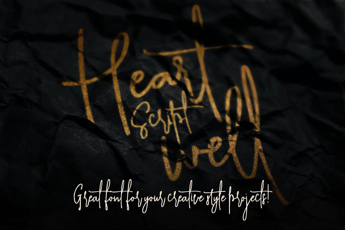 Heartwell Script Font