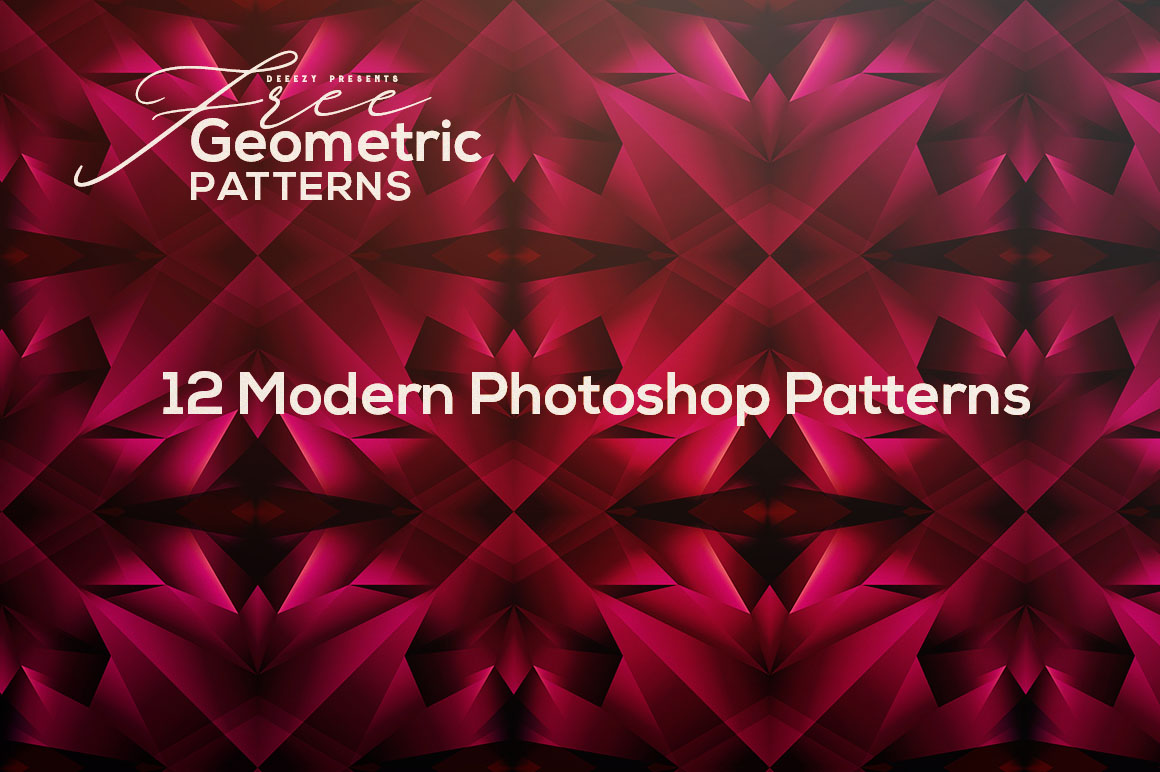 12 Free Modern Geometric Patterns