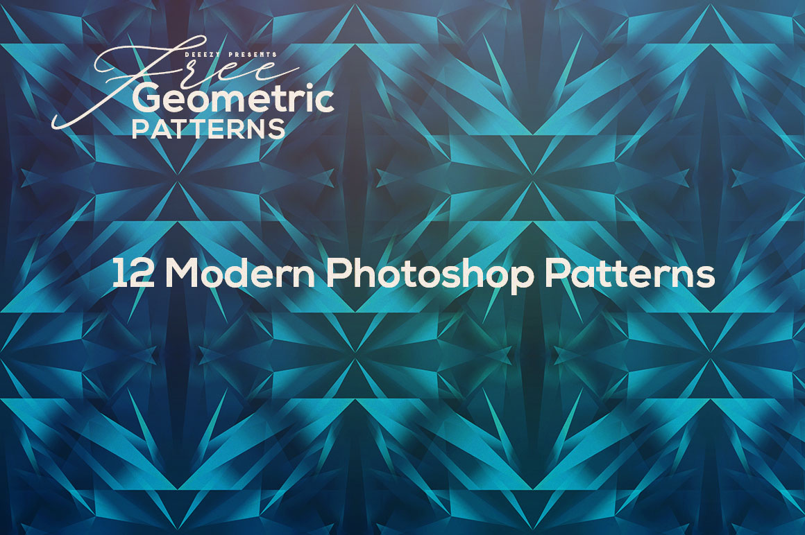 12 Free Modern Geometric Patterns