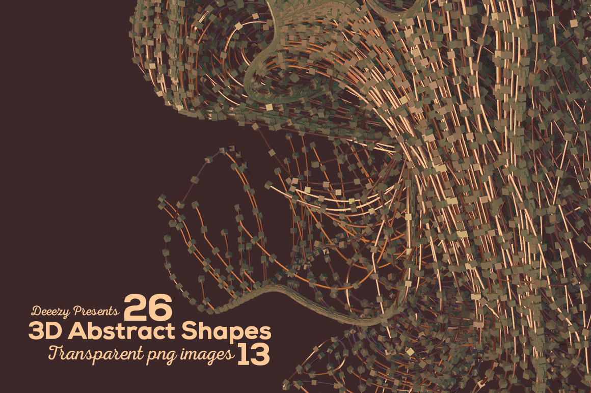 3D Abstract Shapes 13