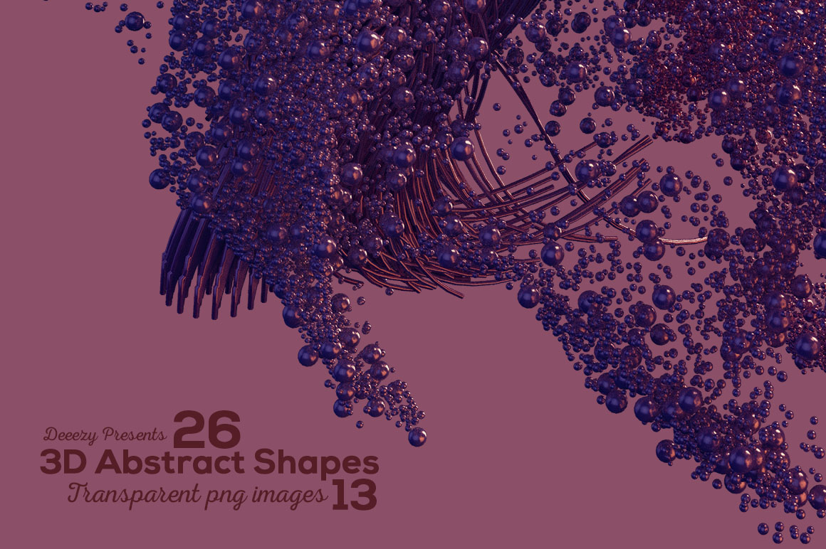 3D Abstract Shapes 13