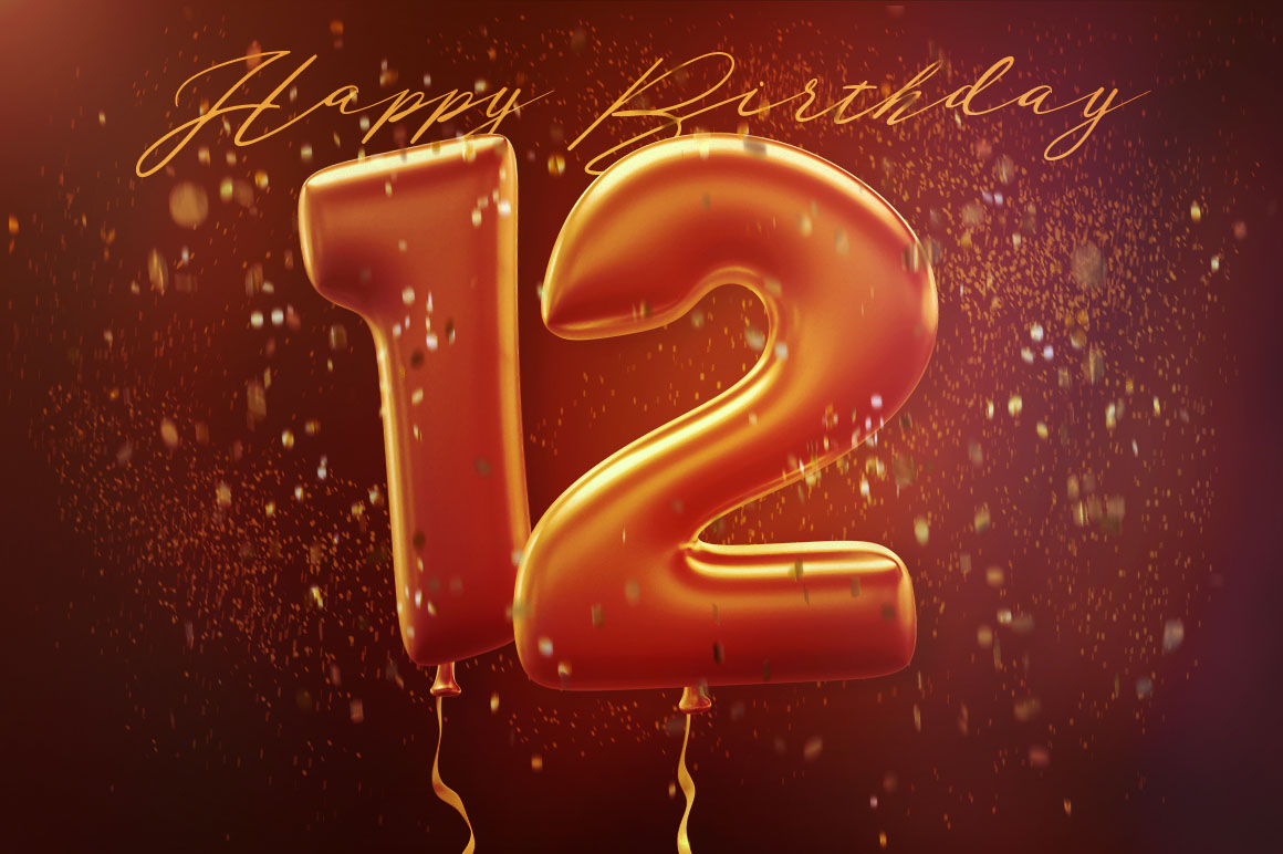 Balloons - 3D Lettering
