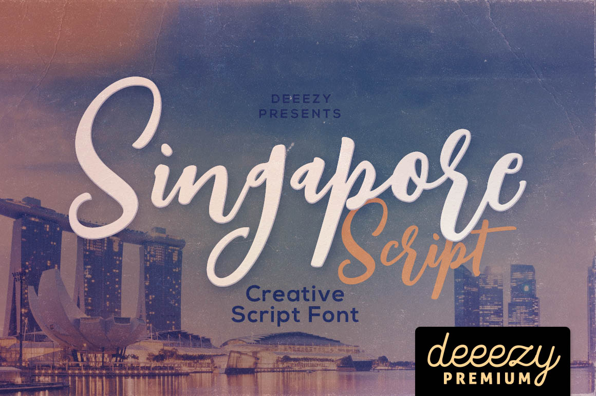 Singapore Script Font