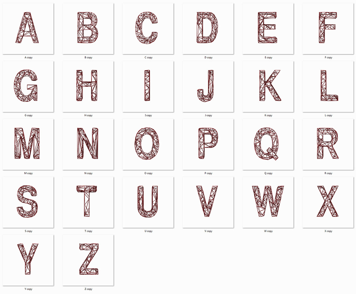 Under Construction Free 3D Lettering