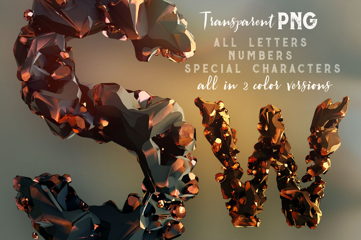 Magma 3D Lettering
