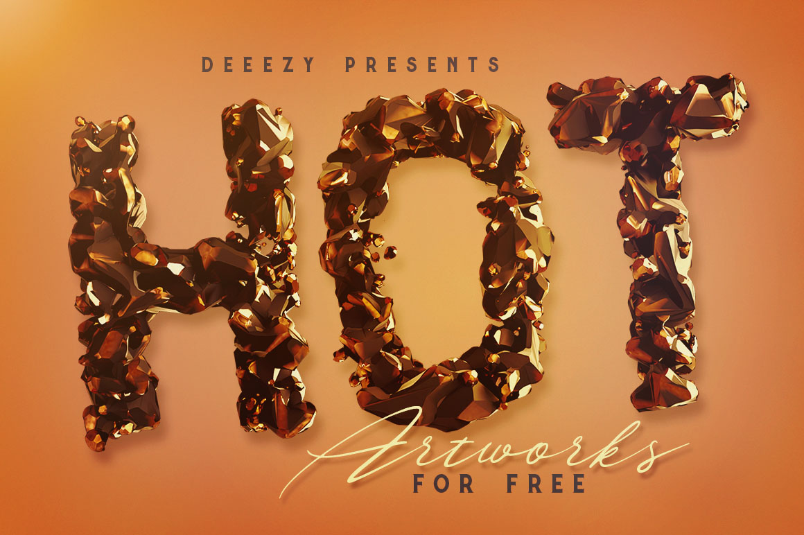 Magma 3D Lettering