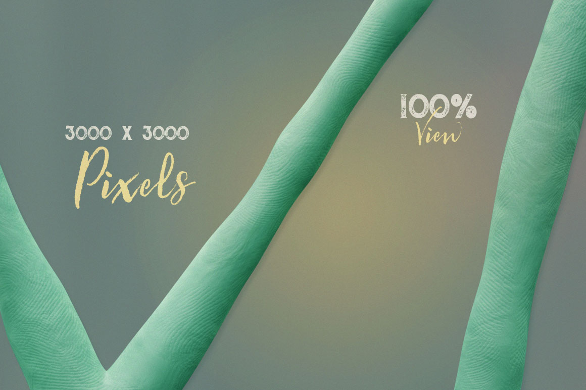 Thin Plasticine 3D Lettering