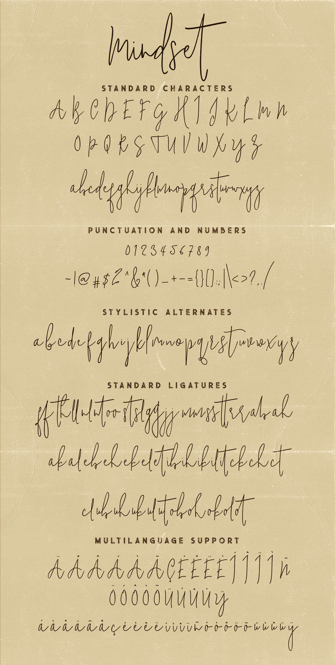 Mindset Font Duo