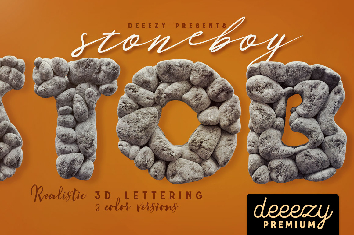 Stoneboy- 3D Lettering