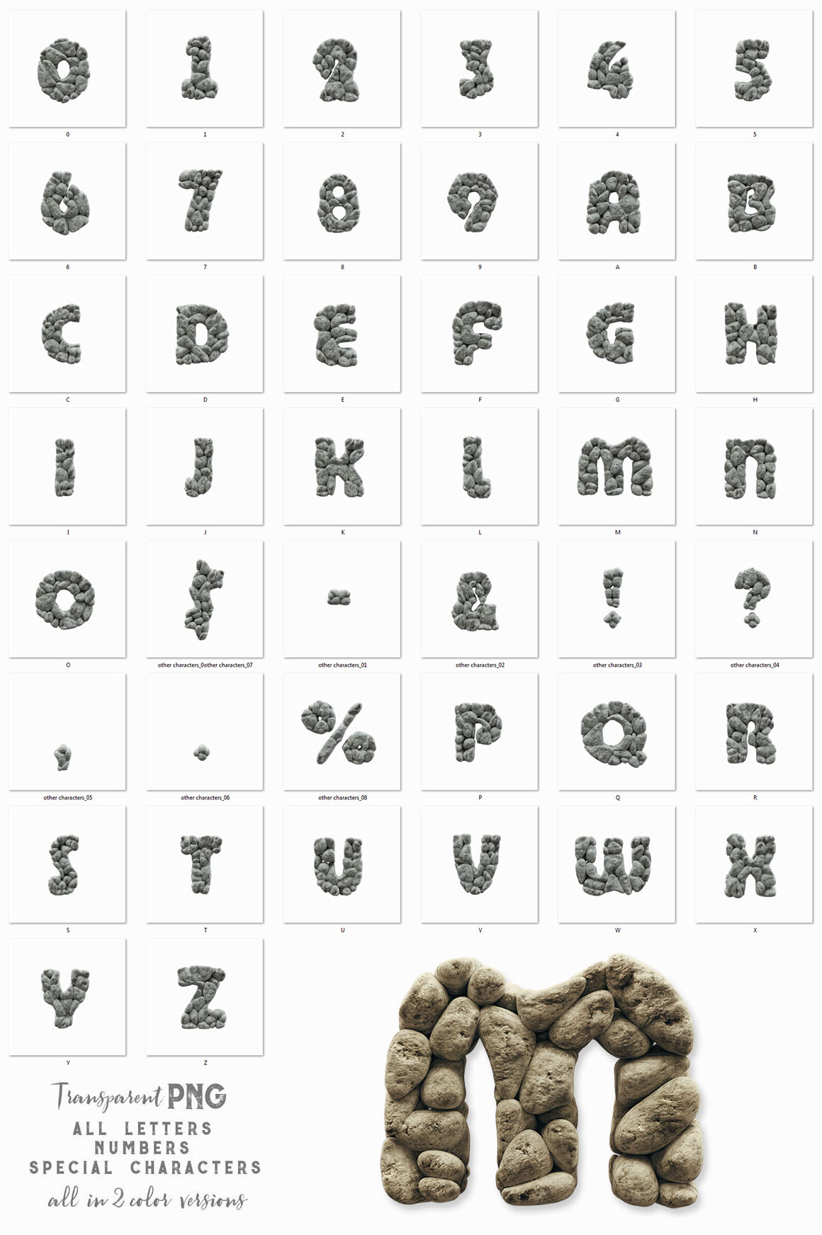 Stoneboy- 3D Lettering