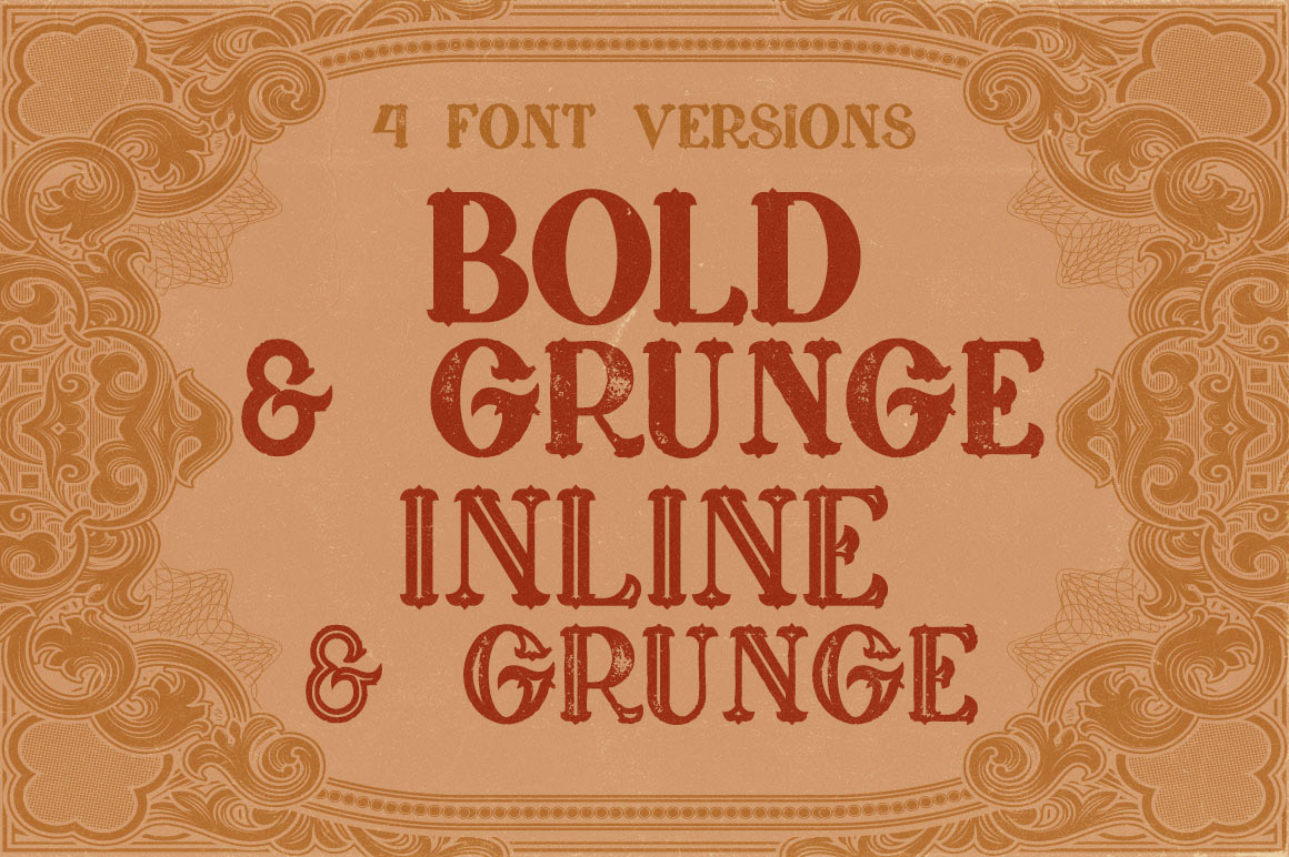 5 Fonts Bundle 4