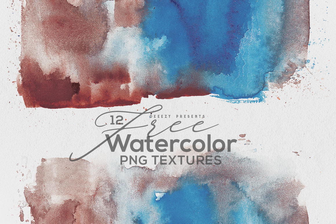 12 Free Abstract Watercolor Textures