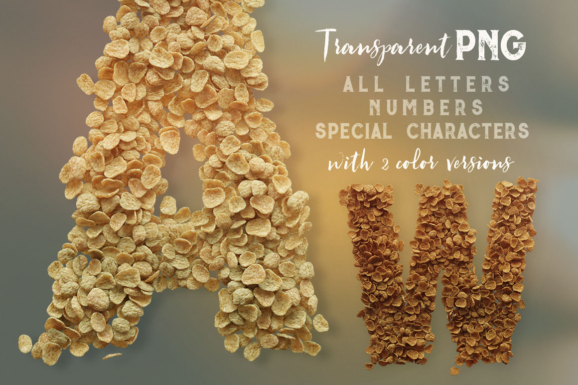 Corn Flakes - 3D Lettering