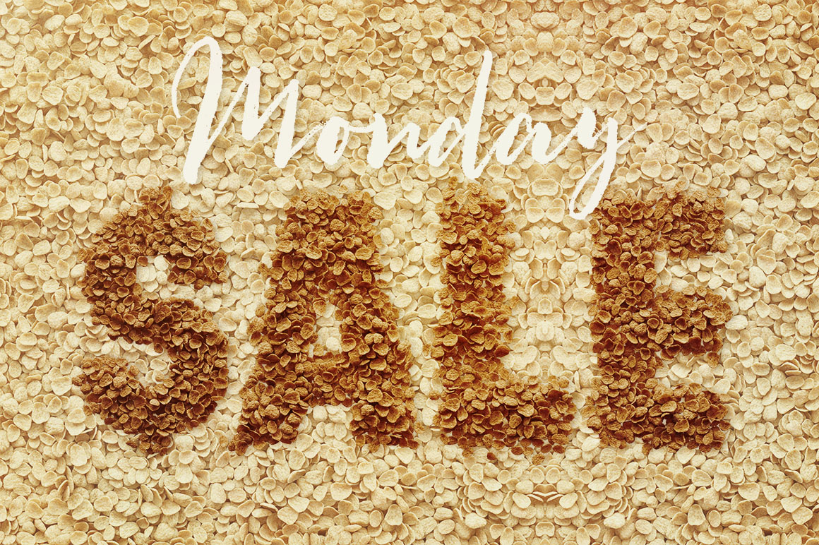 Corn Flakes - 3D Lettering
