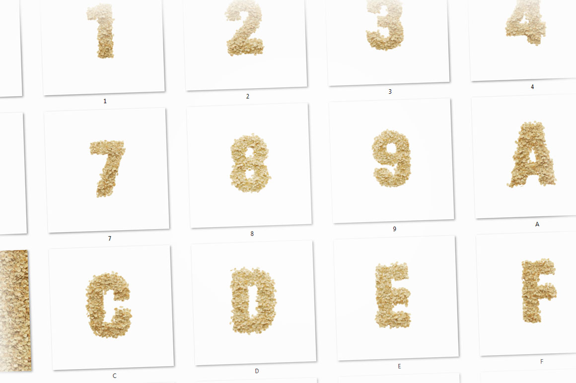 Corn Flakes - 3D Lettering