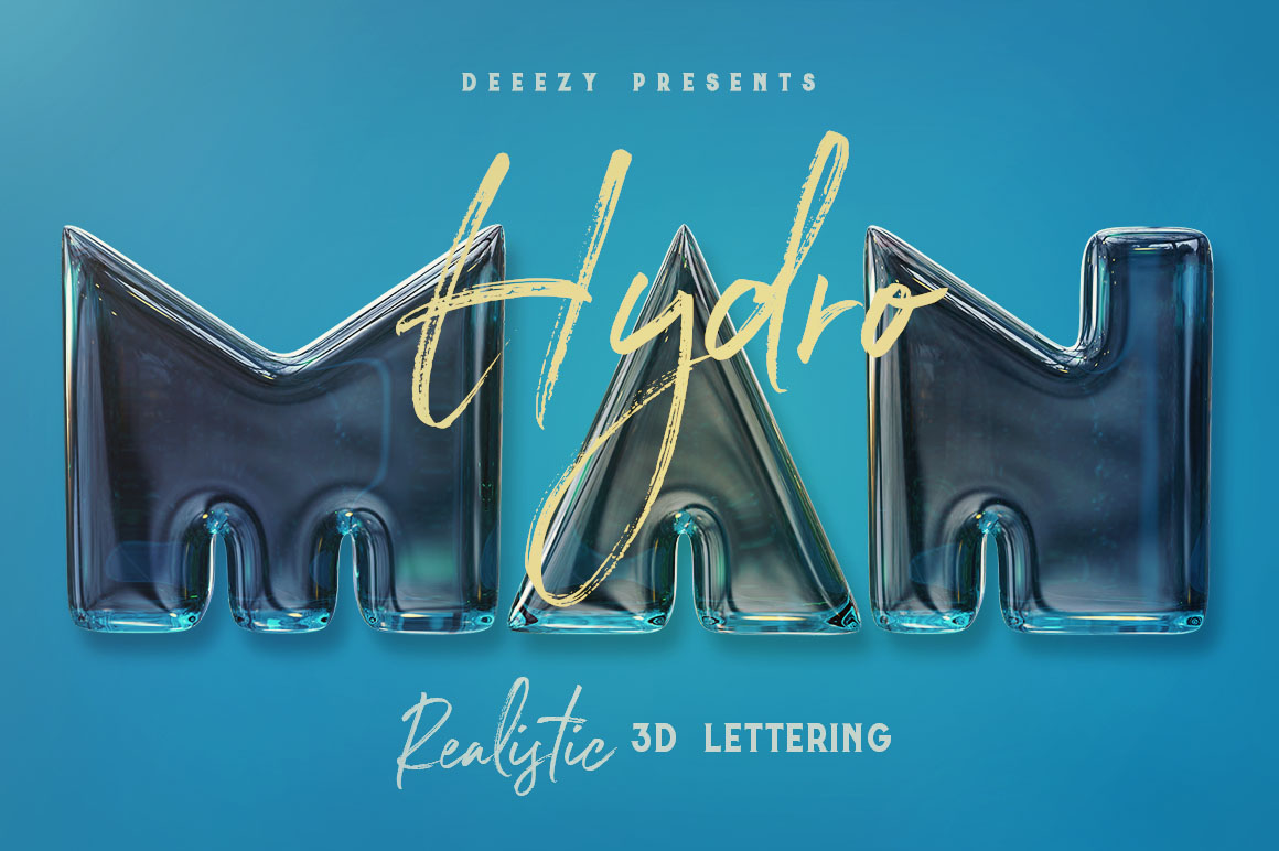 Hydroman - 3D Lettering