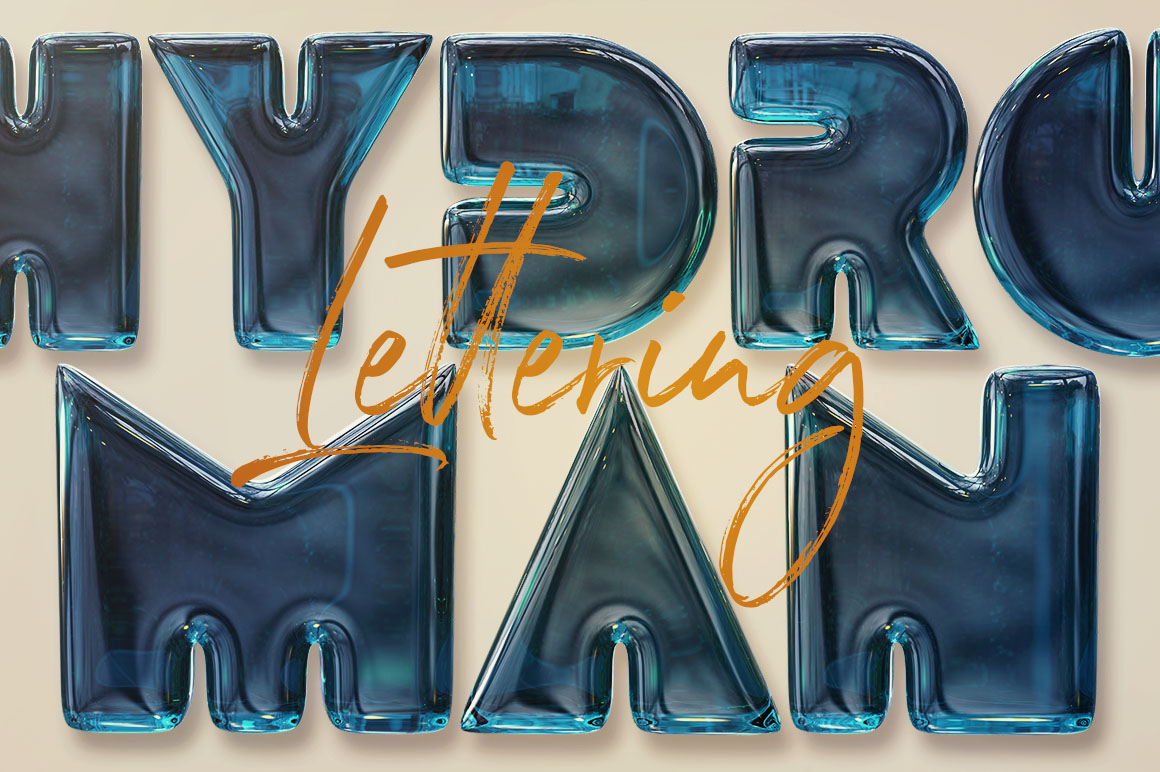 Hydroman - 3D Lettering
