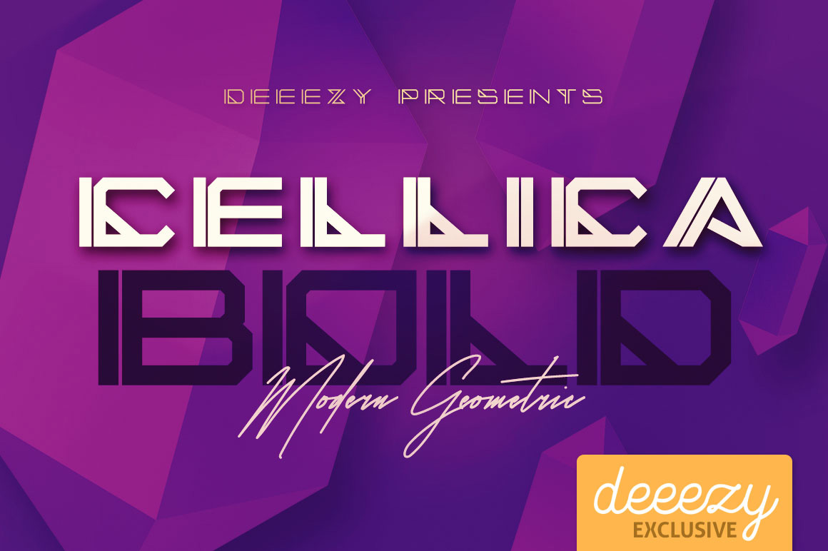 Cellica Bold - Free Font