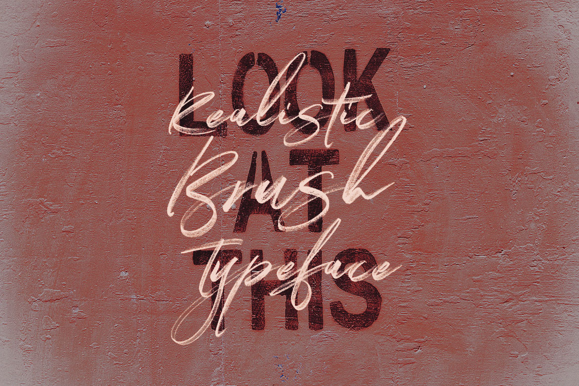 Right Brush - Free Lettering