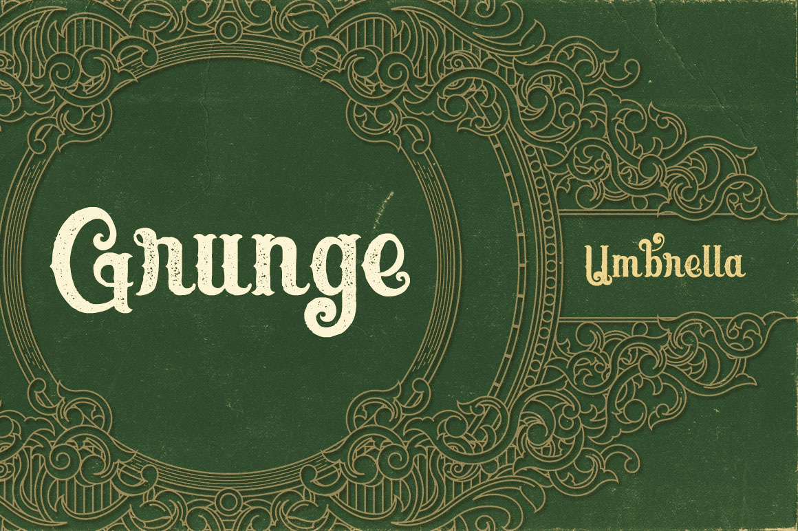 Umbrella Grunge - Free Font