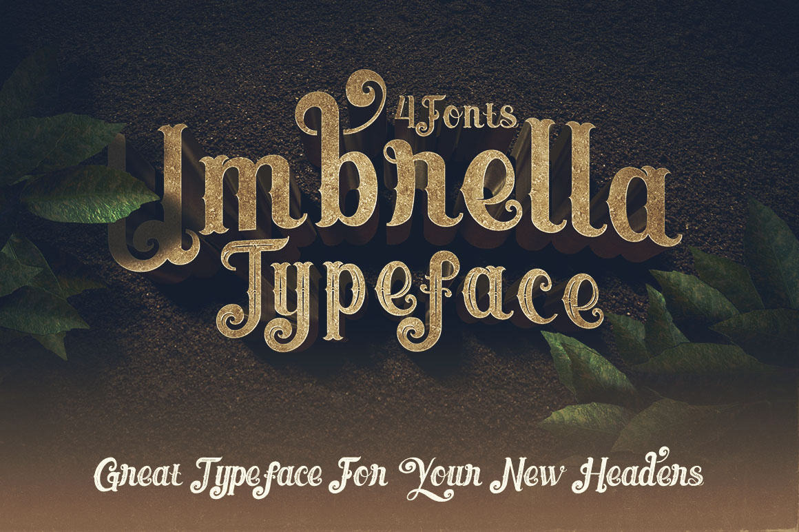 Umbrella Grunge - Free Font