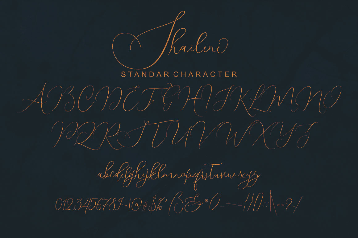 Shailene Script Font