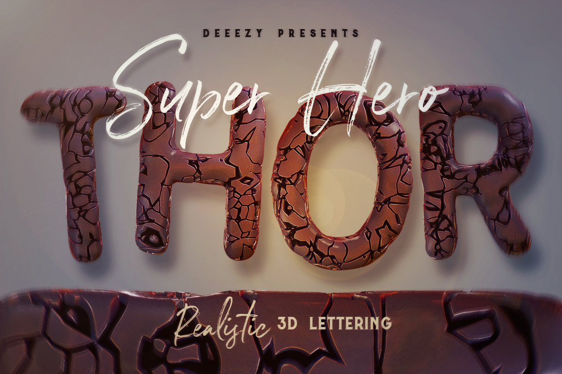 Thor - 3D Lettering