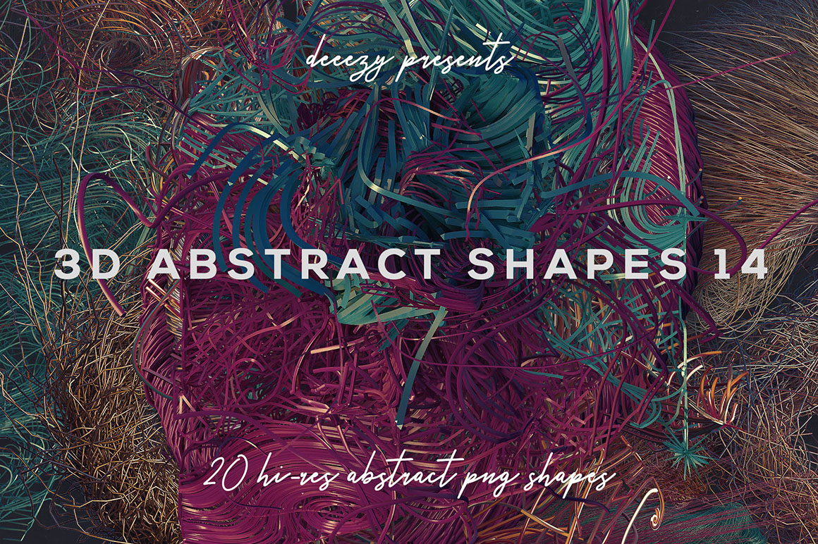 3D Abstract Shapes 14