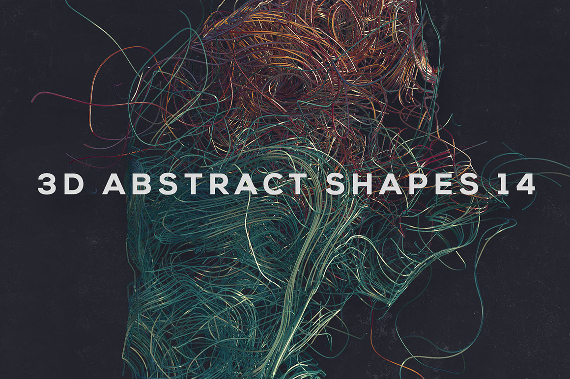 3D Abstract Shapes 14