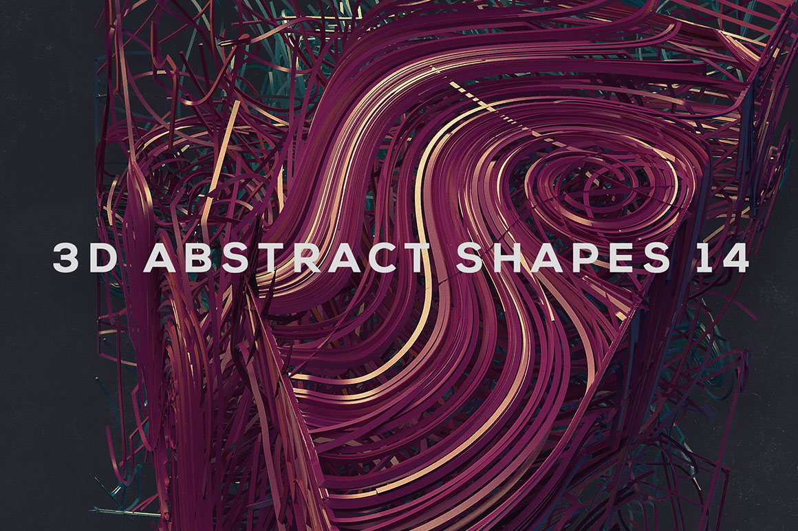 3D Abstract Shapes 14